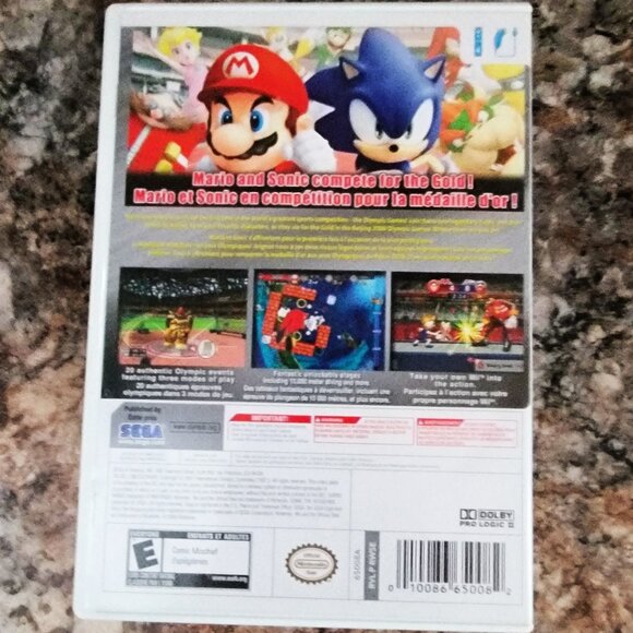 Nintendo Wii Mario and Sonic at The Olympic Games Video Game - Picture 2 of 4